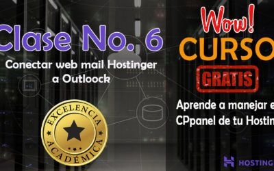 Como Conectar web mail Hostinger a Outloock “webmail hostinger”
